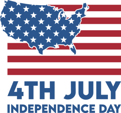 4th july map flag, independence day free svg file