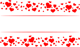 valentines day heart frame free svg file clipart image