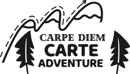 carpe diem carte adventure, camping free svg file image