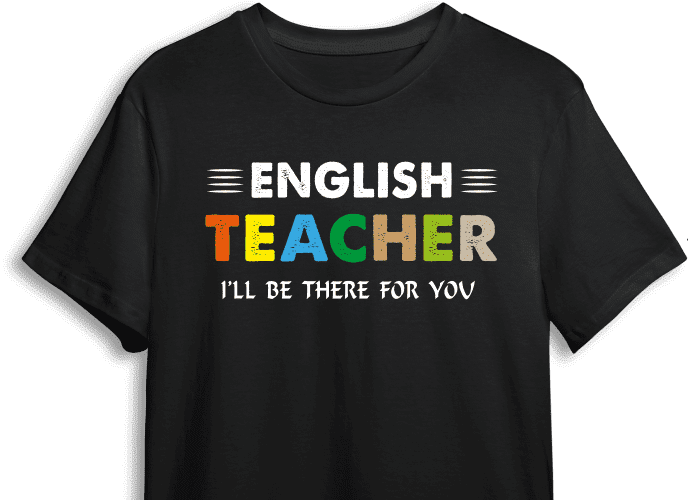 English Teacher I ll Be There For You School Free Svg File SVG Heart