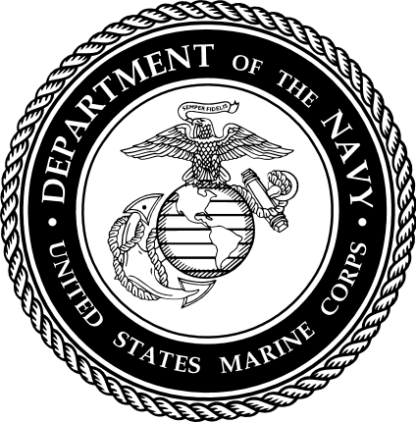 navy department logo, marine corps - free svg file for members