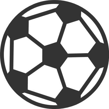 soccer ball clipart image free svg file