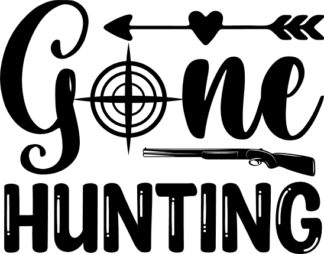gone hunting - free svg file for members