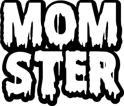 momster sign, mom ster halloween free svg file