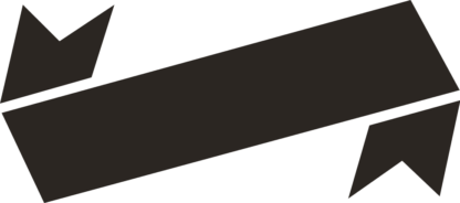 ribbon silhouette free svg file clipart image