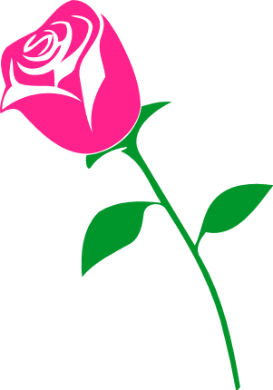rose flower clipart image free svg file