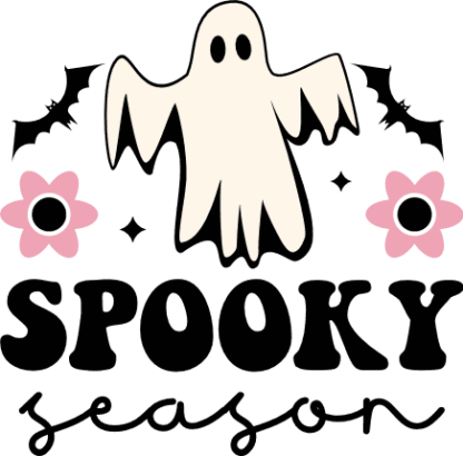 spooky season, ghost, halloween - free svg file for members