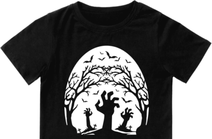 zombie hands, graveyard, halloween free svg file image