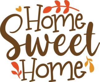 home sweet home, fall welcome - free svg file for members