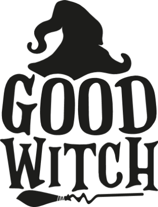 good witch, halloween free svg file images