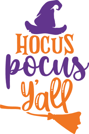 hocus pocus Y'all, halloween free svg file