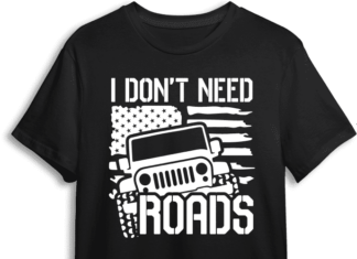 I dont need roads, offroad - free svg file for members