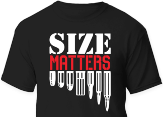 size matters, ammo, bullets - free svg file for members