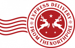 express delivery from the northpole, christmas - free svg file for