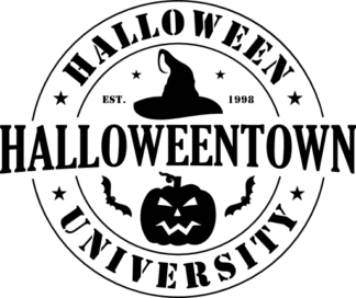 halloweentown, halloween university - free svg file for members