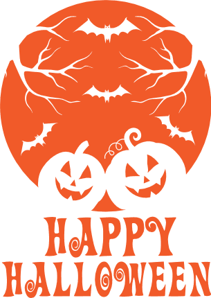 happy halloween - free svg file for members