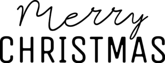 merry christmas sign - free svg file for members