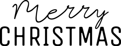 merry christmas sign - free svg file for members