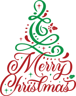 merry christmas tree - free svg file for members