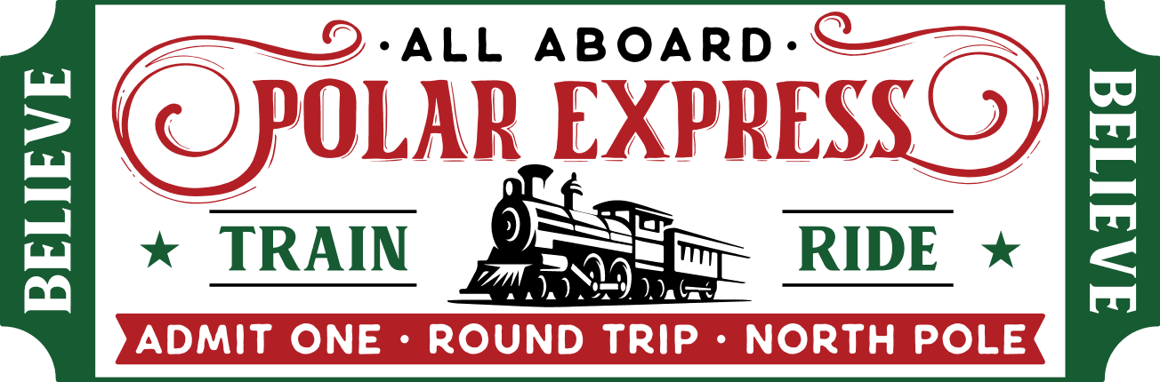 Free Svg Polar Express Ticket Svg Christmas Svg File For Cricut Hot Images