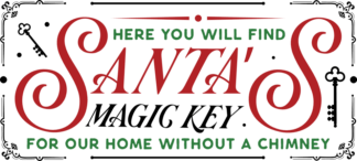 here you will find santas magic key, christmas - free svg file for members