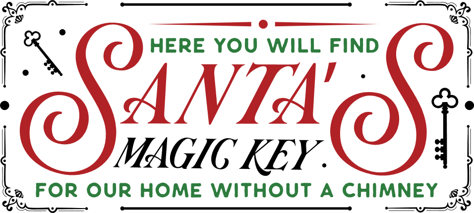 Santa Key Free Printable so Santa Can Enter A Home without A Chimney