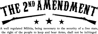 the 2nd amendment, a well regulated militia, patriotic - free svg file for members