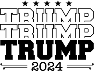 donald trump 2024, election - free svg file for members