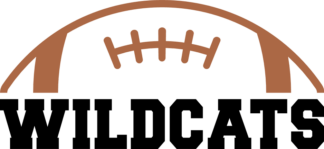 wildcats, half ball, american footbal fan - free svg file for members