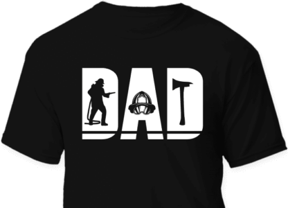 firefighter dad, fireman father gift - free svg files for members