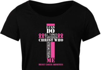 I can do all things through christ who strengthens me, breast cancer awareness - free svg files for members