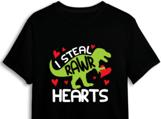 I steal rawr hearts, valentines day - free svg file for members