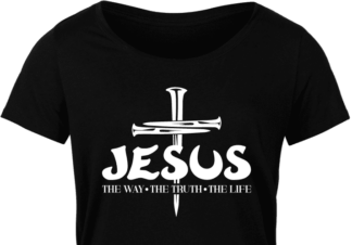 jesus sign and cross, the way, the truth, the life - free svg files for members