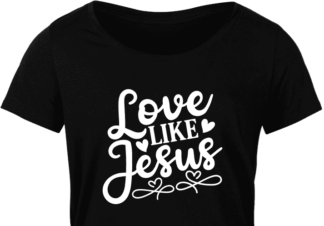 love like jesus, christian - free svg files for members