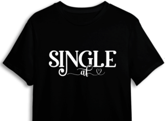 single af, valentines day, singles day - free svg file for members