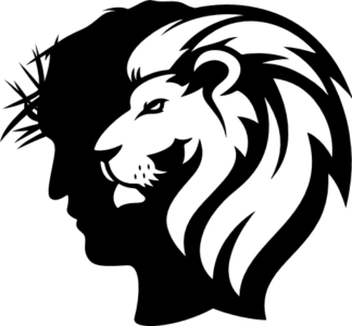lion of judah and jesus christ, religious - free svg file for members