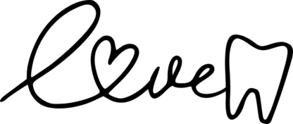 love teeth, dentist - free svg file for members