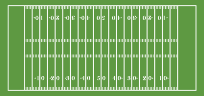 amercian football play field - free svg file for members
