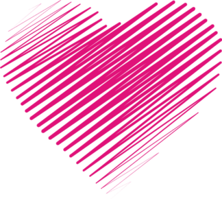 heart made of lines free svg file