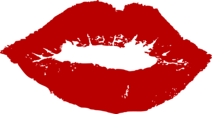 kiss lips free svg file clipart image