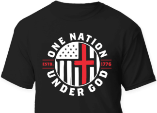 one nation under god, christian, patriotic - free svg file for members
