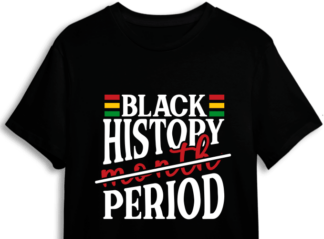 black history month period, tshirt design - free svg file for members