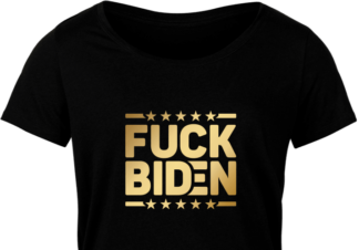 fuck biden, golden png, political - free svg file for members