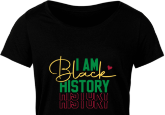I am black history, echo text, 1865 Juneteenth Tshirt design - free svg file for members