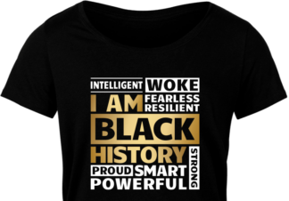 i am black history, golden png, intelligent proud smart- free svg file for members