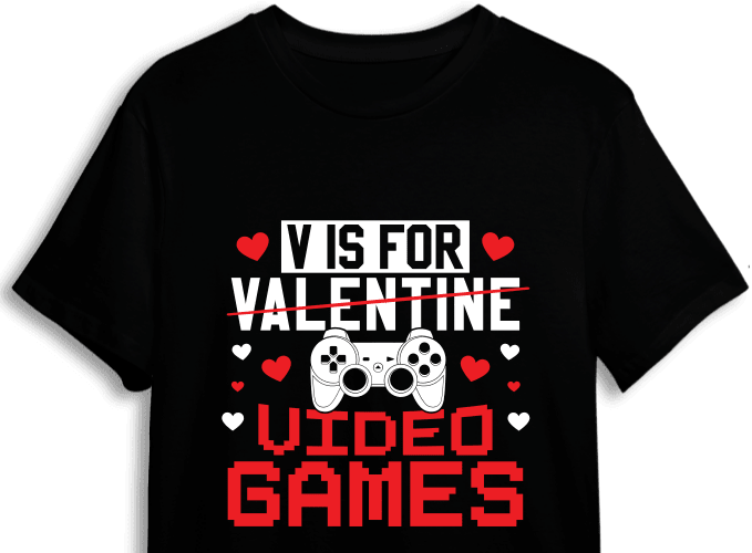 FREE Video Game Funny Boy Valentine SVG File [No Sign Up to Download!]