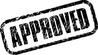 Approved stamp free svg file