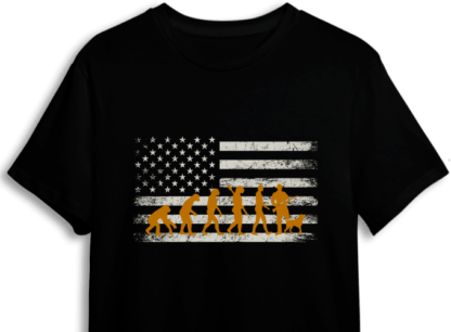 Evolution of hunters, USA distressed flag, hunting free svg file