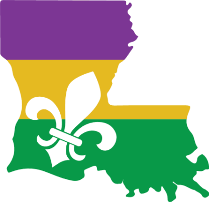 mardi gras word svg