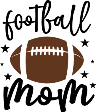 football mom, football fan mom shirt design - free svg file for members